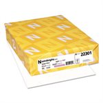 Color Paper, 24lb, 8 1 / 2 x 11, Stardust White, 500 Sheets