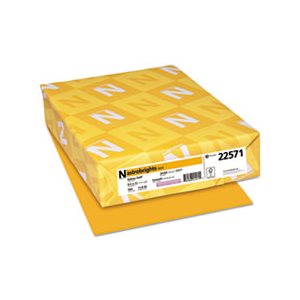 Color Paper, 24lb, 8 1 / 2 x 11, Galaxy Gold, 500 Sheets