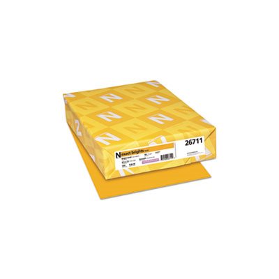 Exact Brights Paper, 8 1 / 2 x 11, Bright Gold, 20lb, 500 Sheets