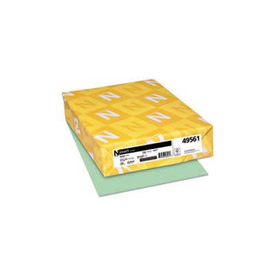 Exact Index Card Stock, 110lb, 8 1 / 2 x 11, Green, 250 Sheets