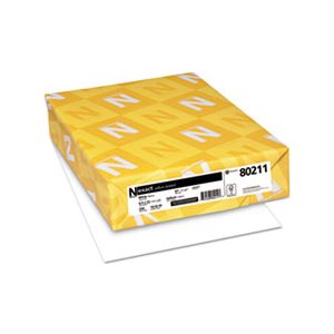 Exact Vellum Bristol Cover Stock, 67lb, 94 Bright, 8 1 / 2 x 11, White, 250 Sheets