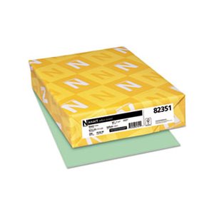 Exact Vellum Bristol Cover Stock, 67lb, 8 1 / 2 x 11, Green, 250 Sheets