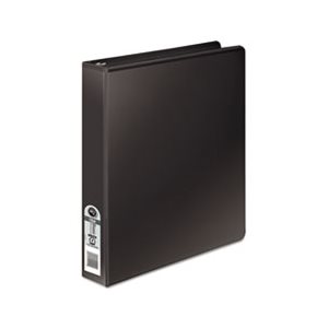 362 Basic Round Ring View Binder, 1" Cap, Black