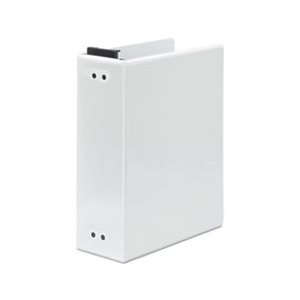 Hanging Straight Post View Binder, 2" Cap, White