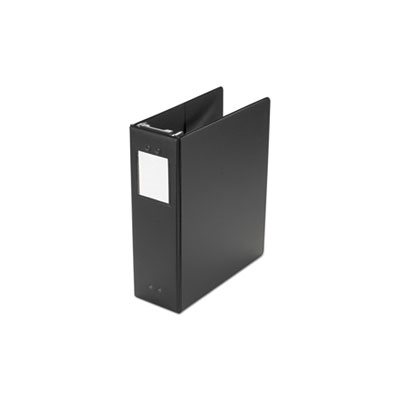 Large Capacity Hanging Post Binder, 3" Cap, Black