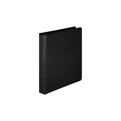 Basic D-Ring View Binder, 1" Cap, Black