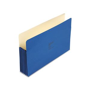 FILE POCKET, BLUE LEGAL STRAIGHT 25 / BX