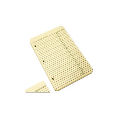 Looseleaf Phone / Address Book Refill, 5 1 / 2 x 8 1 / 2, 80 Sheets