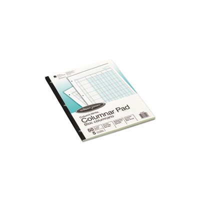 Accounting Pad, Five Eight-Unit Columns, 8-1 / 2 x 11, 50-Sheet Pad