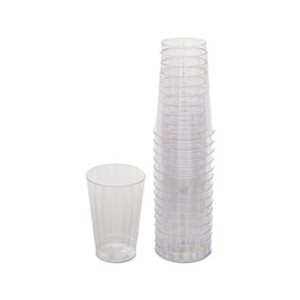 Classicware Tumblers, 12 oz, Plastic, Clear, Tall, 16 / Bag, 240 / Carton