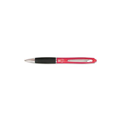 Z-Grip MAX Roller Ball Retractable Gel Pen, Red Ink, Medium, Dozen