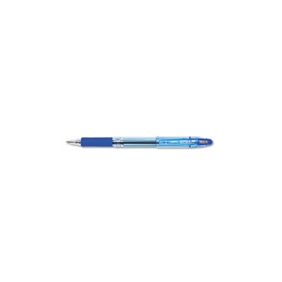 Jimnie Roller Ball Stick Gel Pen, Blue Ink, Medium, Dozen