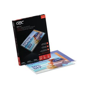 POUCHES, LAMINATING, PREMIUM, LETTER, 10MIL, 50 / BOX