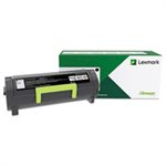 CARTRIDGE, TONER, LEXMARK, 50F1H00, HIGH-YIELD, 5000 Page-Yield, Black